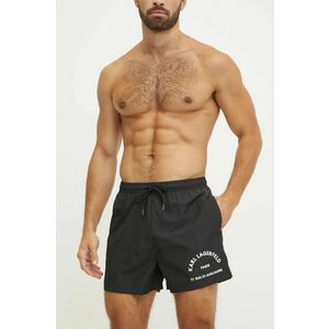 Karl Lagerfeld pantaloni scurți de baie culoarea negru, A1M46054 imagine