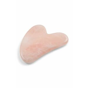 Zoë Ayla placă de masaj facial Rose Quartz Gua Sha culoarea roz, 0 imagine