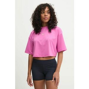 Roxy tricou de antrenament Pure Pursuit culoarea violet, ERJKT04198 imagine