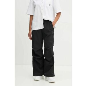 adidas Originals pantaloni Essential femei, culoarea negru, neted, JD0785 imagine