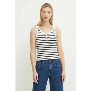 Tommy Jeans top femei, culoarea bleumarin, DW0DW19492 imagine