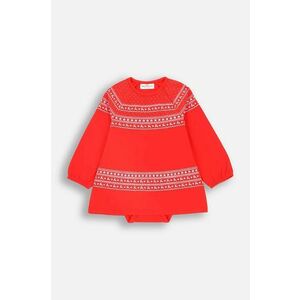 Coccodrillo rochie bebe culoarea roșu, mini, evazați, MERRY XMAS imagine