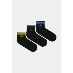 adidas Originals șosete 3-pack culoarea negru, JI9488 imagine