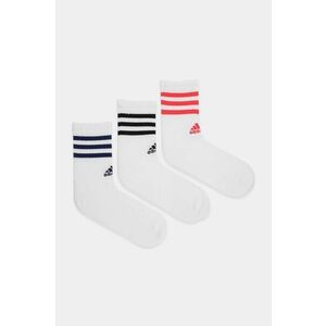 adidas șosete Essentials 3-pack culoarea alb, JC8839 imagine