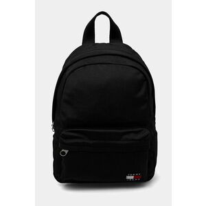 Tommy Jeans rucsac femei, culoarea negru, mic, uni, AW0AW16963 imagine