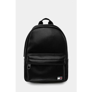 Tommy Jeans rucsac femei, culoarea negru, mic, uni, AW0AW17357 imagine