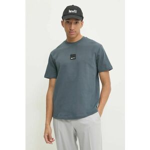 Karl Lagerfeld Jeans tricou din bumbac bărbați, culoarea gri, cu imprimeu, A1M17011 imagine