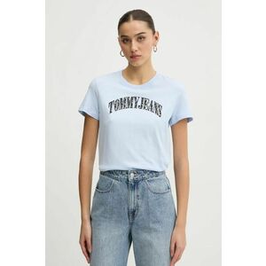 Tommy Jeans tricou din bumbac femei, DW0DW20161 imagine