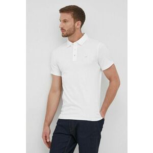 Michael Kors polo de bumbac culoarea alb, neted imagine