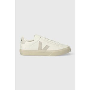 Veja sneakers din piele Campo culoarea: alb CP0502429B imagine