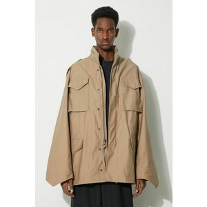 Alpha Industries geaca M-65 barbati, culoarea bej, de tranzitie, oversize, 100103 imagine