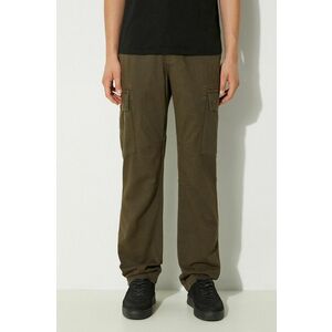 Alpha Industries pantaloni de bumbac Agent Pant culoarea verde, cu fason cargo, 158205 imagine