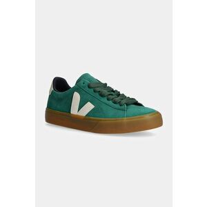 Veja sneakers din piele intoarsă Campo culoarea verde, CP0303695A imagine