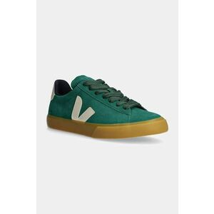 Veja sneakers din piele intoarsă Campo culoarea verde, CP0303695B imagine