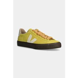 Veja sneakers din piele intoarsă Campo culoarea verde, CP0303694A imagine