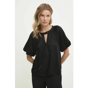 Dkny bluză femei, culoarea negru, uni, P4KANZ50 imagine