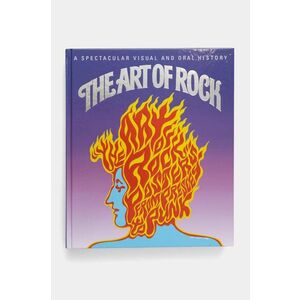 home & lifestyle carte Art of Rock by Paul Grushkin, English culoarea violet imagine