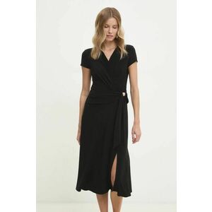 Joseph Ribkoff rochie culoarea negru, midi, evazată, 251250 imagine