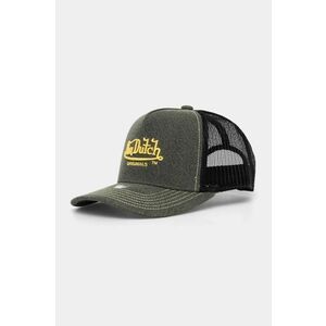 Von Dutch șapcă TRUCKER NEWARK culoarea negru, cu imprimeu, 7030820 imagine