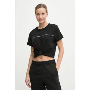 Dkny tricou din bumbac femei, culoarea negru, DP4T9518 imagine