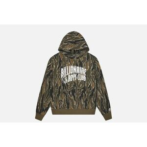 Arch Logo Camo Popover Hoodie imagine