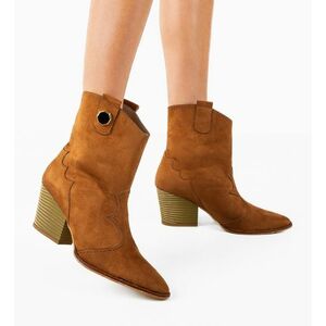 Botine dama Dalay Camel 3 imagine