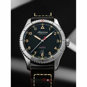 Ceas Alpina Startimer Pilot AL-525BBG4S26 Automatic imagine