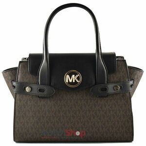 Geanta Michael Kors Carmen 35S2GNMS5B-BROWN-BLACK, 28 x 19 x 12, Maro imagine