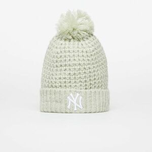 New Era MLB Wmns Cosy Pom Beanie New York Yankees Blue Tint/ Optic White imagine