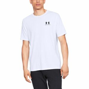 Tricou Under Armour Sportstyle Lc SS White/ Black imagine