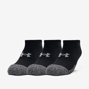 Under Armour Heatgear No Show 3-Pack Socks Black imagine