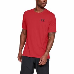 Tricou Under Armour Sportstyle Lc SS Red/ Black imagine