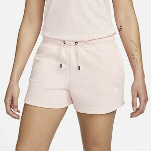 Pantaloni scurți Nike NSW Essential Fleece High-Rise Shorts French Terry Atmosphere/ White imagine