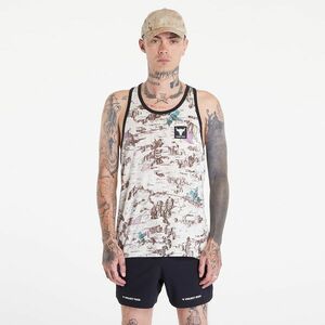 Tank top Under Armour Project Rock Camo Graphic Track Top Silt/ Black imagine