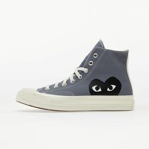 Sneakers Converse x Comme des Garcons PLAY Chuck 70 Hi Steel Gray/ Egret imagine