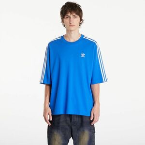 Tricou adidas Adicolor Oversized Tee Blue imagine