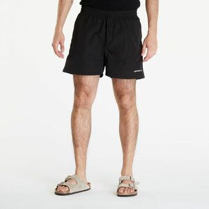 Costume de baie Carhartt WIP Tobes Swim Trunks Black/ White imagine