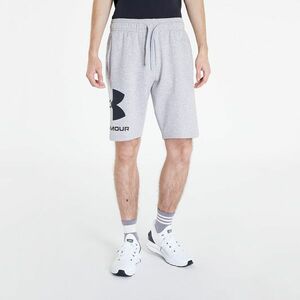 Pantaloni scurți Under Armour Rival Fleece Big Logo Shorts Gray/ Black imagine