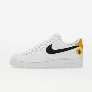 Sneakers Nike Air Force 1 '07 LV8 2 White/ Black-Dark Sulfur-Opti Yellow imagine