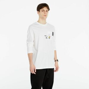 Tricou Puma x Peanuts LS Tee White imagine