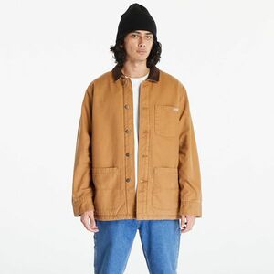 Jacheta Dickies Duck High Pile Flce Line Chore Jacket Stone Washed Brown Duck imagine