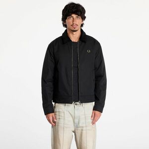 Jacheta FRED PERRY The Caban Jacket Black imagine