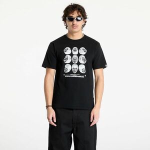 Tricou A BATHING APE Polygon Ape Head UNISEX Tee Black imagine