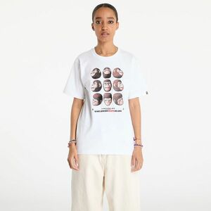 Tricou A BATHING APE Polygon Ape Head UNISEX Tee White imagine