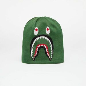 A BATHING APE 2nd Shark Knit Hat Green imagine