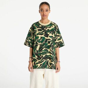 Tricou A BATHING APE Marbling Camo One Point Relaxed Fit Tee UNISEX Green imagine