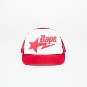 A BATHING APE Bape Sta Mesh Cap M Red imagine