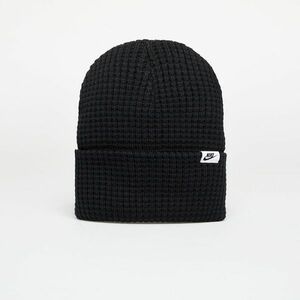 Nike Peak Waffle Knit Beanie Black imagine