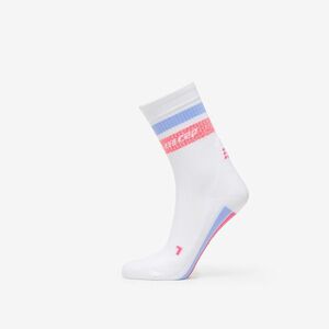 CEP Miami Vibes Mid Cut Compression Socks White/ Pink/ Sky imagine