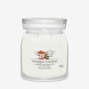 Yankee Candle Signature Medium Jar 2 Wicks - London Christmas Tea imagine